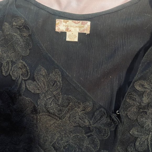 Elegant Black Maxi Dress - Picture 9 of 9